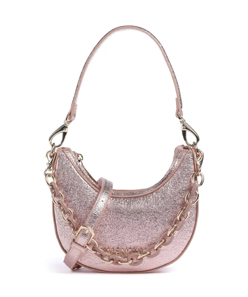 Valentino Icon Glitter Bag In Rosa Pink