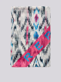 Replay Ladies Chiffon Scarf with IKat Print