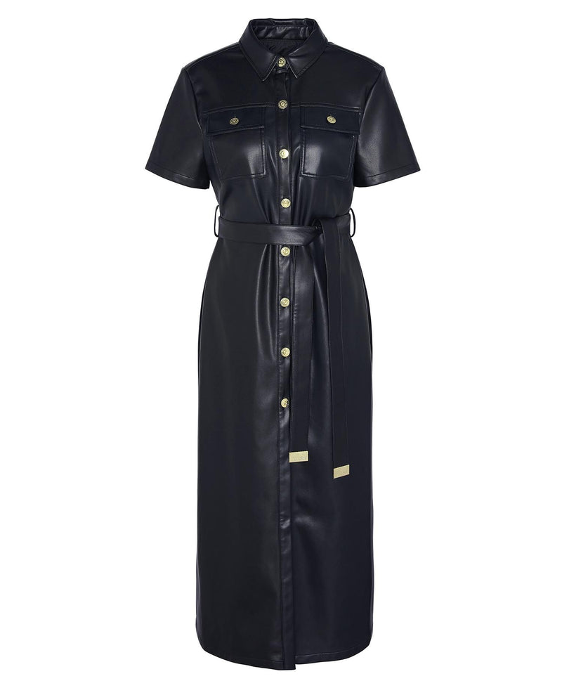 Barbour Aria Midi Dress Black