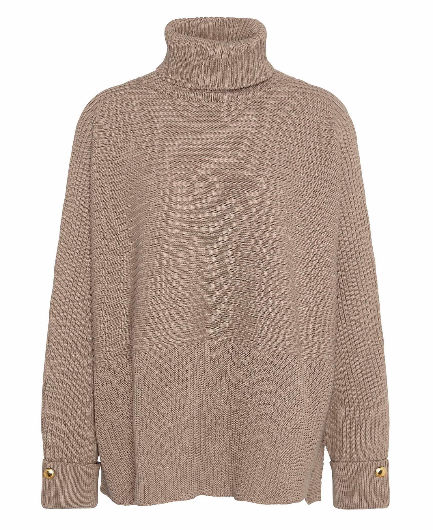 Barbour Roberta Knit Jumper Stone