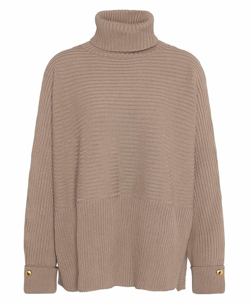 Barbour Roberta Knit Jumper Stone