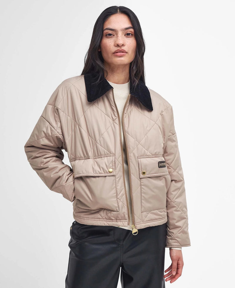 Barbour Laia Quilt Jacket Beige