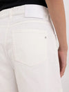 Replay White Detailed Shorts