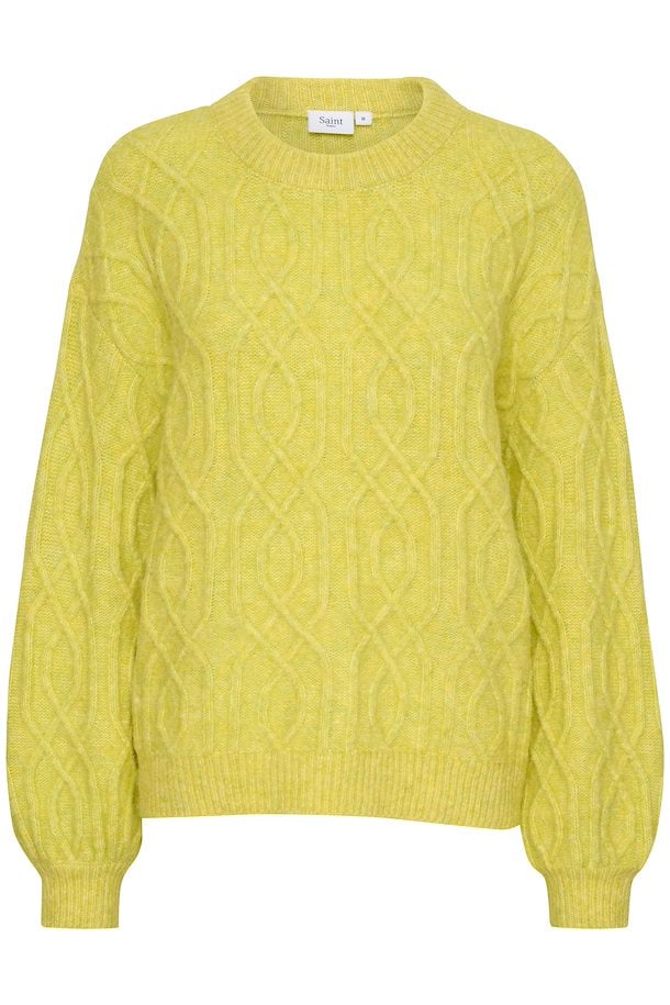 Saint Tropez GeetaSZ Pullover In Celery Melange