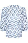 SAINT TROPEZ CEZESZ BLOUSE IN DUTCH BLUE