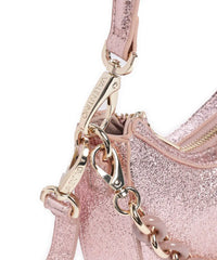 Valentino Icon Glitter Bag In Rosa Pink